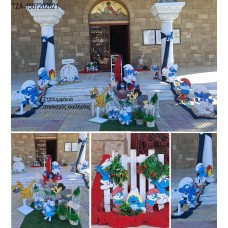 ΣΤΡΟΥΜΦΑΚΙΑ στολισμός βάπτισης ΣΤΟΛ-1507202621 από 190,00!!!