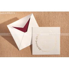 ΠΡΟΣΚΛΗΤΗΡΙΟ ΓΑΜΟΥ ΣΤΕΦΑΝΙ ΕΛΙΑΣ ΣΕ ΦΑΚΕΛΟ ΜΕ ΧΡΩΜΑ ΣΤΟ ΕΣΩΤΕΡΙΚΟ ΜΠΙ-ΕΚ12
