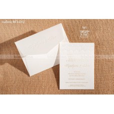 ΠΡΟΣΚΛΗΤΗΡΙΟ ΓΑΜΟΥ ΒΑΜΒΑΚΕΡΟ ΥΦΗ ΣΕ ΦΑΚΕΛΟ ΜΕ ΟΝΟΜΑΤΑ ΜΠΙ-ΕΚ2 1.30€!!!