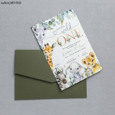 ΠΡΟΣΚΛΗΤΗΡΙΟ ΒΑΠΤΙΣΗΣ ΖΩΑ ΖΟΥΓΚΛΑΣ ΣΕ ΦΑΚΕΛΟ ΠΡΑΣΙΝΟ ΜΠΙ-5525