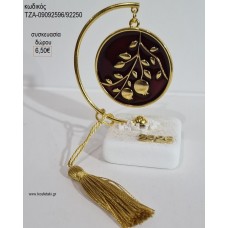 ΡΟΔΙΑ ΜΟΤΙΦ ΣΕ ΗΜΙΚΥΚΛΙΟ ΠΑΝΩ ΣΕ ΒΟΤΣΑΛΟ για γούρι δώρο ΤΖΑ-09092596/92250 6.50€!!!