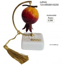 ΡΟΔΙ ΟΛΟΚΛΗΡΟ ΣΕ ΗΜΙΚΥΚΛΙΟ ΠΑΝΩ ΣΕ ΒΟΤΣΑΛΟ για γούρι δώρο ΤΖΑ-09092601/92250 6.50€!!!