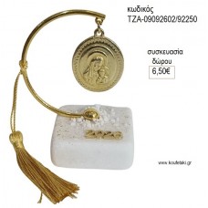 ΠΑΝΑΓΙΑ ΜΟΤΙΦ ΣΕ ΗΜΙΚΥΚΛΙΟ ΠΑΝΩ ΣΕ ΒΟΤΣΑΛΟ για γούρι δώρο ΤΖΑ-09092602/92250 6.50€!!!