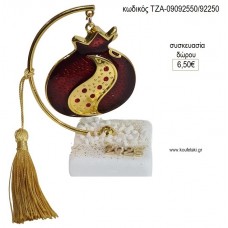 ΡΟΔΙ ΜΕ ΣΤΡΑΣ ΣΕ ΗΜΙΚΥΚΛΙΟ ΠΑΝΩ ΣΕ ΒΟΤΣΑΛΟ για γούρι δώρο ΤΖΑ-09092550/92250 6.50€!!!