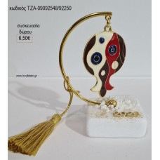 ΡΟΔΙ ΜΠΛΕ ΚΟΚΚΙΝΟ ΛΕΥΚΟ ΣΕ ΗΜΙΚΥΚΛΙΟ ΠΑΝΩ ΣΕ ΒΟΤΣΑΛΟ για γούρι δώρο ΤΖΑ-09092548/92250 6.50€!!!