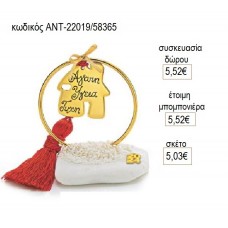 ΣΠΙΤΙ ΜΕ ΕΥΧΕΣ ΣΕ ΚΥΚΛΟ ΠΑΝΩ ΣΕ ΒΟΤΣΑΛΟ για γούρι δώρο ΑΝΤ-22019/58365 5.03€!!!