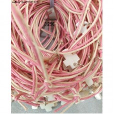 ΜΑΡΤΥΡΙΚΟ ΒΡΑΧΙΟΛΙ ΚΟΡΔΟΝΙ ΡΟΖ - ΜΠΕΖ ΜΕ ΣΤΑΥΡΟ ΦΙΛΝΤΙΣΙ ΤΖΑ-27172 0.25€!!!