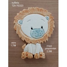 ΛΙΟΝΤΑΡΙ ΜΠΕΖ ΚΕΡΑΜΙΚΟ ΜΑΓΝΗΤΑΚΙ για μπομπονιέρες γούρι δώρο ΤΖΑ-762323 1.75€!!!