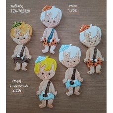 ΜΠΑΜ ΜΠΑΜ ΦΛΙΝΣΤΟΟΥΝΣ FLINSTONES ΚΕΡΑΜΙΚΟ ΜΑΓΝΗΤΑΚΙ για μπομπονιέρες γούρι δώρο ΤΖΑ-762320 1.75€!!!