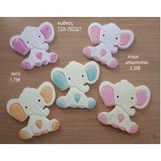 ΕΛΕΦΑΝΤΑΚΙ ΚΕΡΑΜΙΚΟ ΜΑΓΝΗΤΑΚΙ για μπομπονιέρες γούρι δώρο ΤΖΑ-762327 1.75€!!!
