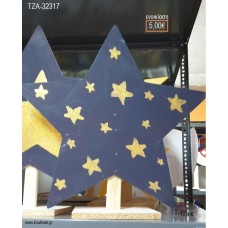 ΑΣΤΕΡΙ ΜΠΛΕ ΞΥΛΙΝΗ ΦΙΓΟΥΡΑ για ενοικίαση ΤΖΑ-32317 5.00€!!!