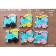 ΤΡΕΝΑΚΙΑ ΚΕΡΑΜΙΚΟ ΜΑΓΝΗΤΑΚΙ για μπομπονιέρες - δώρα πάρτυ - εορτών - γέννησης - γούρια - φτιάξτο μόνος σου ΤΖΑ-230407/41085 1.30€!!!