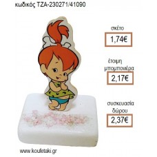 ΦΛΙΝΤΣΤΟΟΥΝΣ FLINTSTONES ΣΤΑΛΙΤΣΑ ΞΥΛΙΝΟ ΚΟΠΤΙΚΟ ΠΑΝΩ ΣΕ ΜΑΡΜΑΡΟ για μπομπονιέρες - δώρα πάρτυ - εορτών - γέννησης - γούρια - φτιάξτο μόνος σου ΤΖΑ-230271/41090 1.74€!!!