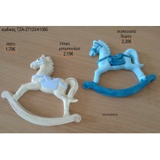 ΑΛΟΓΑΚΙ ΚΟΥΝΙΣΤΟ ΚΕΡΑΜΙΚΟ ΜΑΓΝΗΤΑΚΙ για μπομπονιέρες - δώρα πάρτυ - εορτών - γέννησης - γούρια - φτιάξτο μόνος σου ΤΖΑ-27123/41085 1.70€!!!