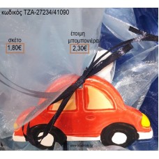 ΑΥΤΟΚΙΝΗΤΟ ΚΟΚΚΙΝΟ ΚΕΡΑΜΙΚΟ ΜΑΓΝΗΤΑΚΙ για μπομπονιέρες βάπτισης ΤΖΑ-27234/41090 2.30€!!!