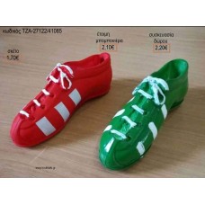 ΠΑΠΟΥΤΣΙ ΠΟΔΟΣΦΑΙΡΟΥ ΚΕΡΑΜΙΚΟ ΔΙΑΚΟΣΜΗΤΙΚΟ για μπομπονιέρες - δώρα πάρτυ - εορτών - γέννησης - γούρια - φτιάξτο μόνος σου ΤΖΑ-27122/41085 1.70€!!!