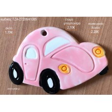 ΣΚΑΡΑΒΑΙΟΣ ΡΟΖ ΧΡΩΜΑ ΚΕΡΑΜΙΚΟ ΜΑΓΝΗΤΑΚΙ για μπομπονιέρες - δώρα πάρτυ - εορτών - γέννησης - γούρια - φτιάξτο μόνος σου ΤΖΑ-27206/41085 1.70€!!!