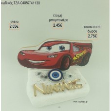 ΜΑΚ ΚΟΥΗΝ MC QUEEN ΞΥΛΙΝΟ ΟΝΟΜΑ PLEXIGLASS ΚΑΙ ΜΑΤΑΚΙ ΜΕΤΑΛΛΙΚΟ ΣΕ ΒΟΤΣΑΛΟ για μπομπονιέρες - δώρα πάρτυ - εορτών  - γέννησης - γούρια - φτιάξτο μόνος σου ΤΖΑ-04087/41130 2.05€!!!